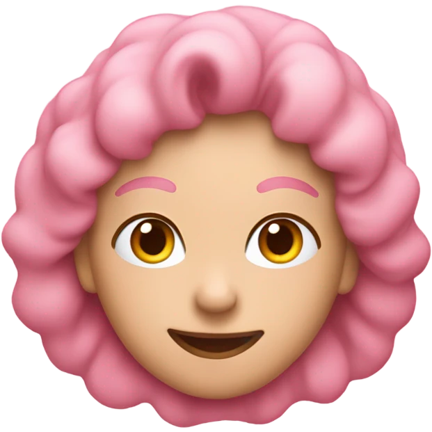corazón rosa pastel  emoji