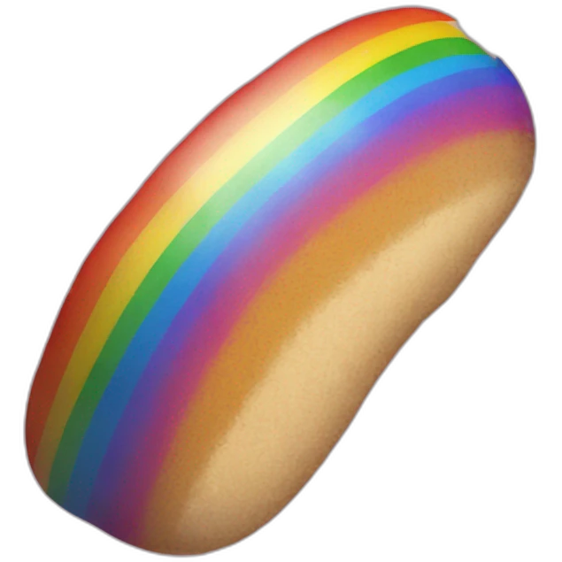 Rainbow gay pooo emoji