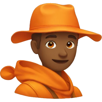 🕉️in orange colour emoji