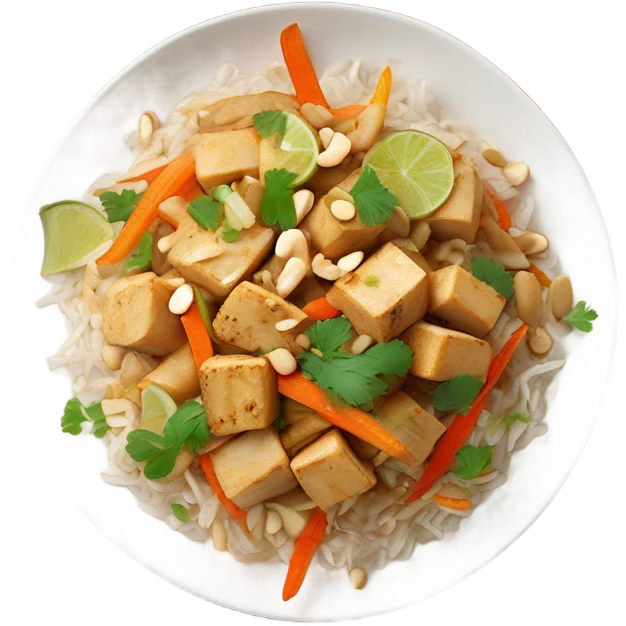 Tofu pad Thai emoji