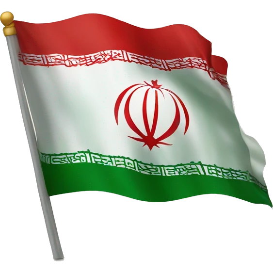 The flag of Iran is the Lion and the Sun emoji