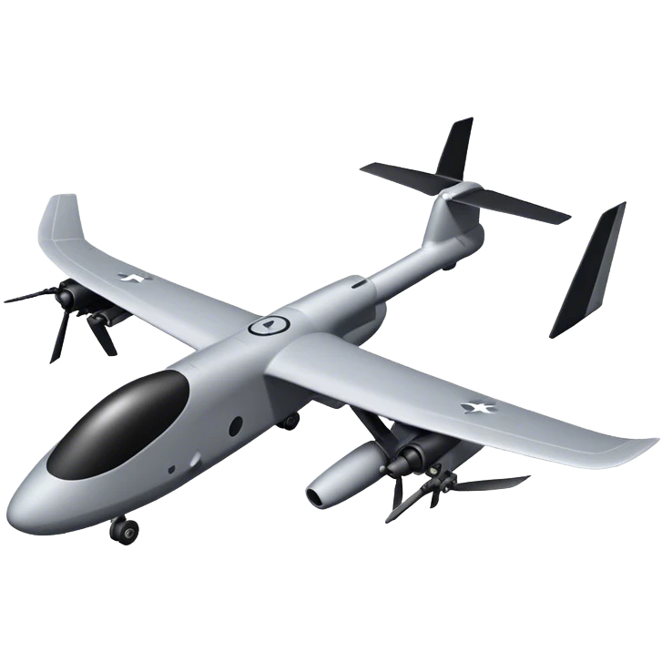 UAV Military aircraft emoji