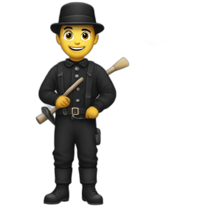 Chimney sweeper emoji