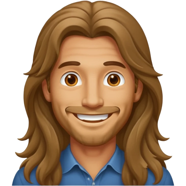 camper long haired man emoji