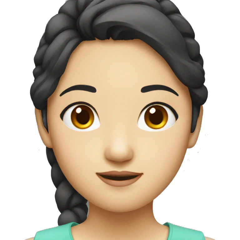 asian girl emoji