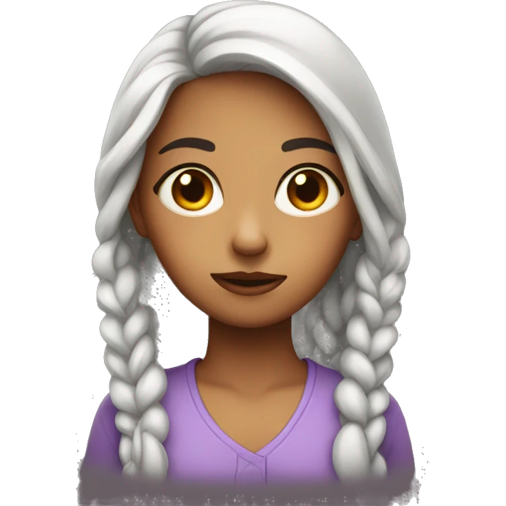 Girl side eye  emoji