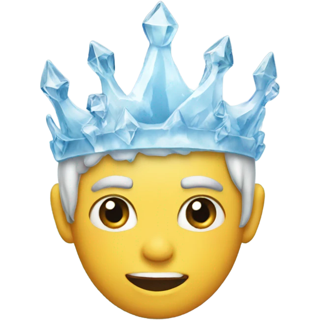 ice crown emoji