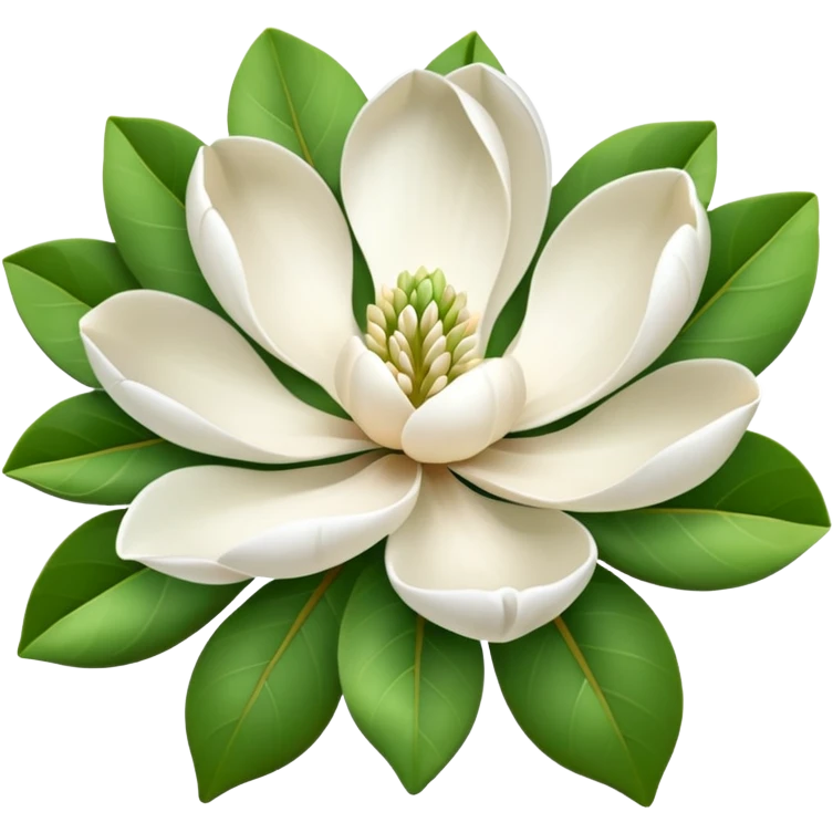 Magnolia bouquet emoji