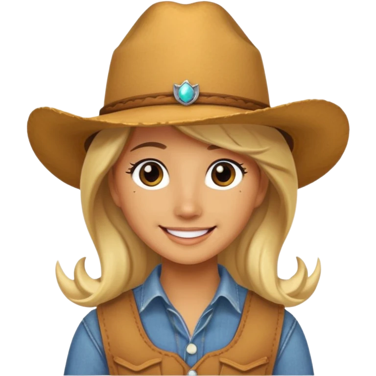 Applejack as a human emoji