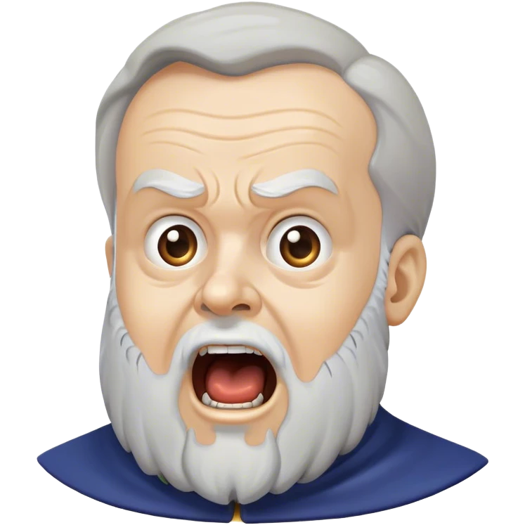 galileo galilei scream emoji