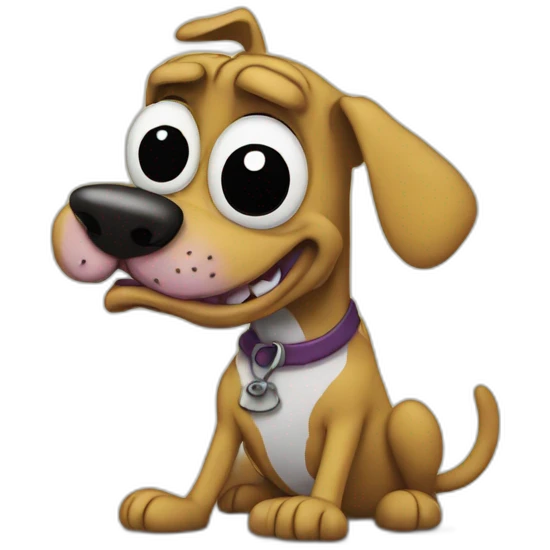 Courage The Cowardly Dog emoji
