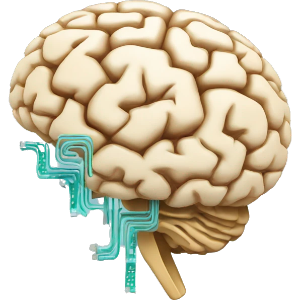 brain with chip emoji