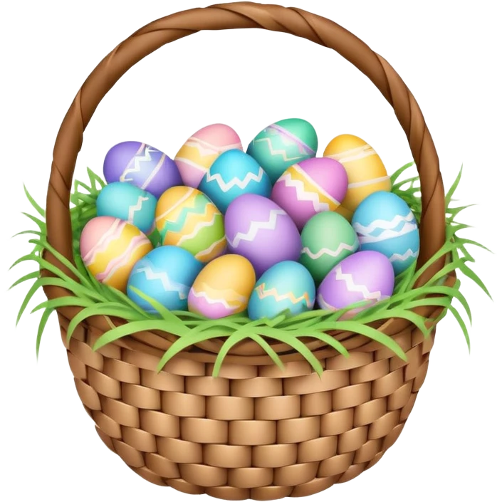 easter egg basket emoji