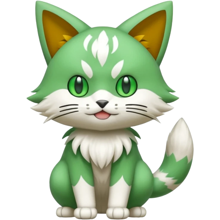 Sprigatito-Meowscarada-Pokémon-Fakémon-animal-fusion (full body) emoji