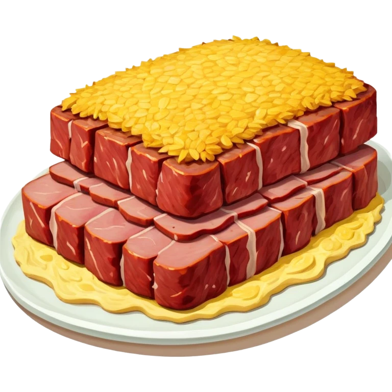 van gogh SPAM  meat landscape emoji