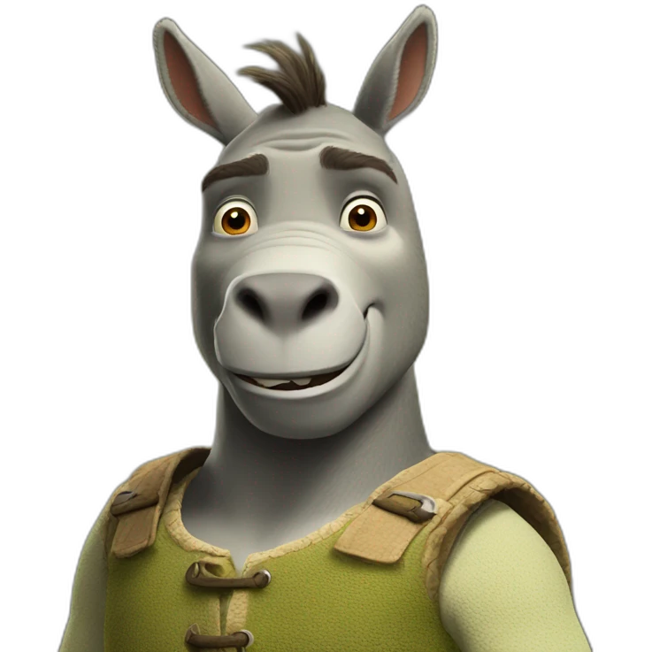 Shrek Donkey emoji