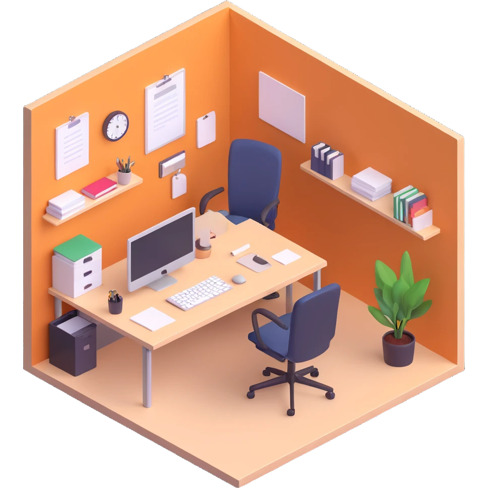 organizing workspace office emoji