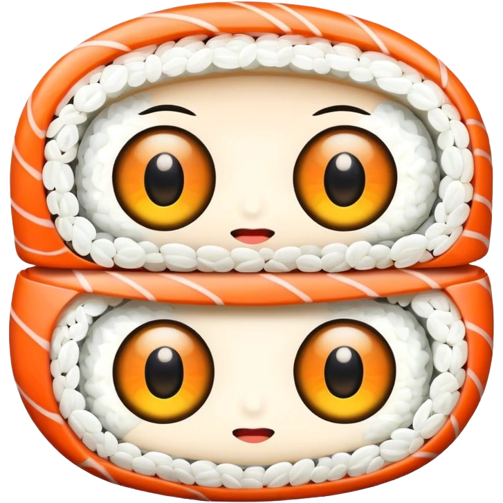 Sushi eyes emoji