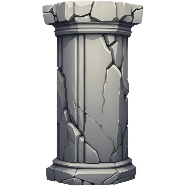 pillar falling down  emoji