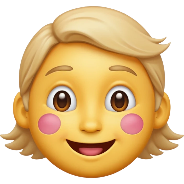 flying face emoji with joyful expression emoji
