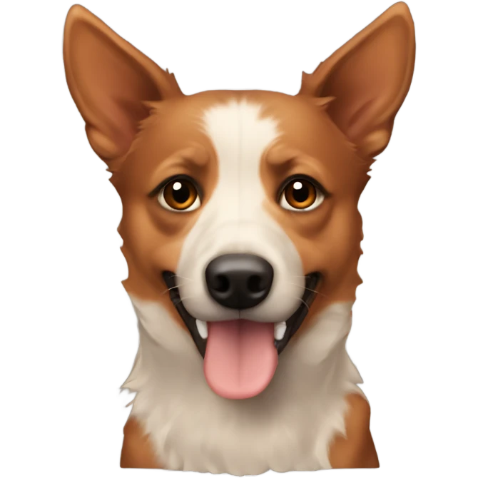 Red heeler emoji