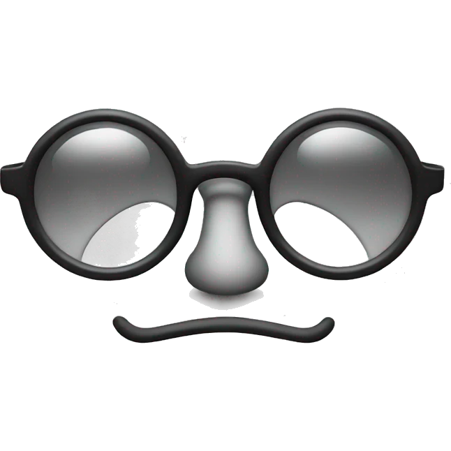 star shape glasses emoji