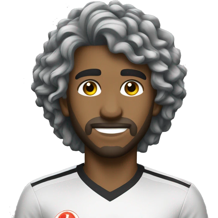 Corinthians homem branco e cabelo grisalho emoji