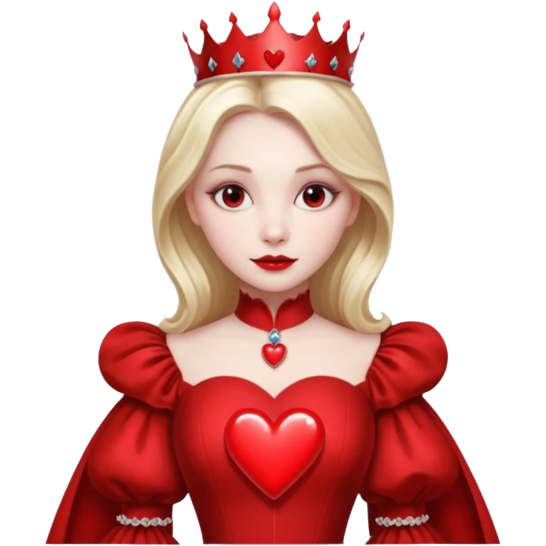 Red Queen from Alice in Wonderland movie emoji