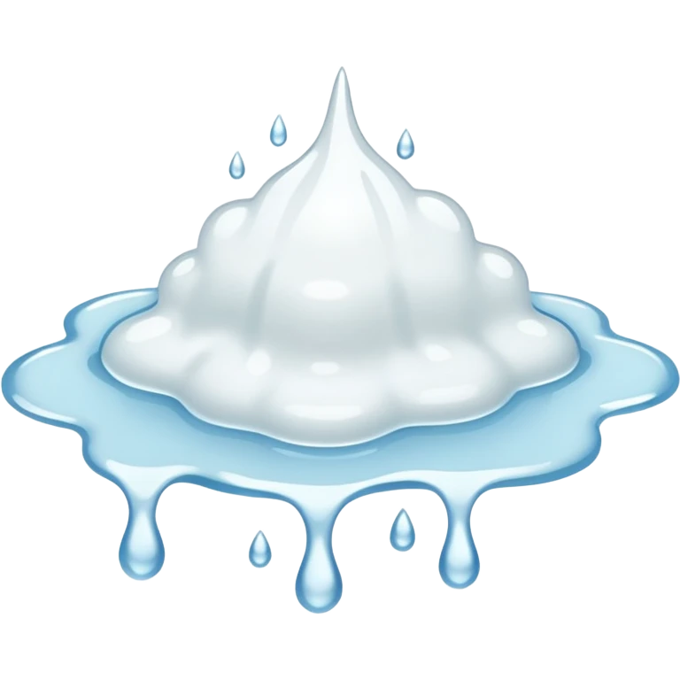 White liquid emoji