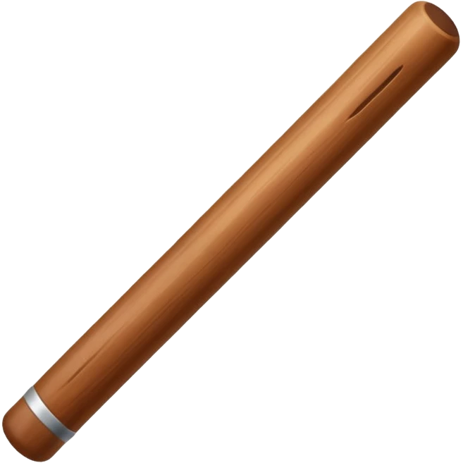 Wood single stick  emoji