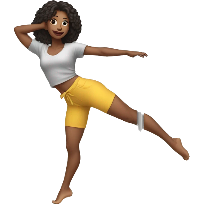 pole move woman emoji