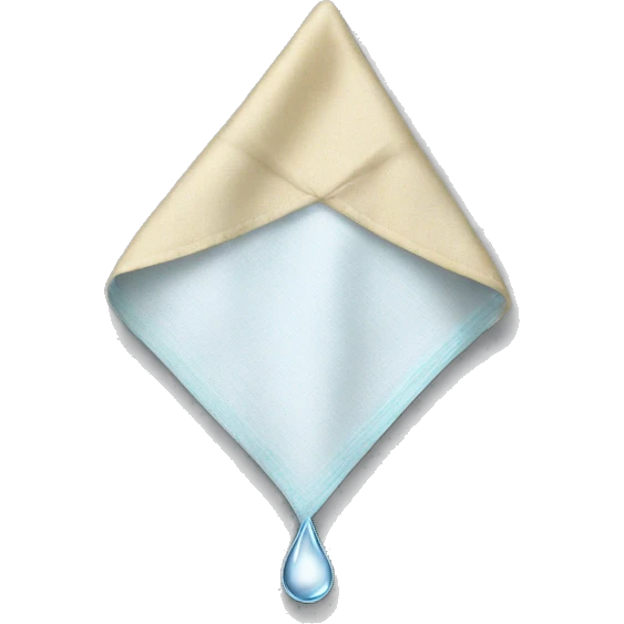 drop a handkerchief emoji