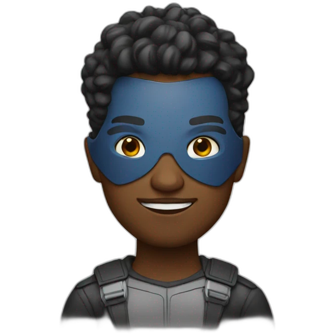superhero artist emoji