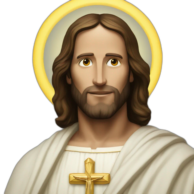 macron jesus emoji