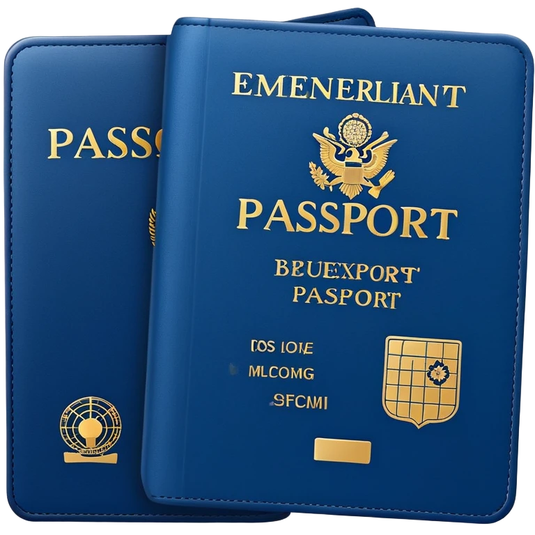 Simple passport emoji