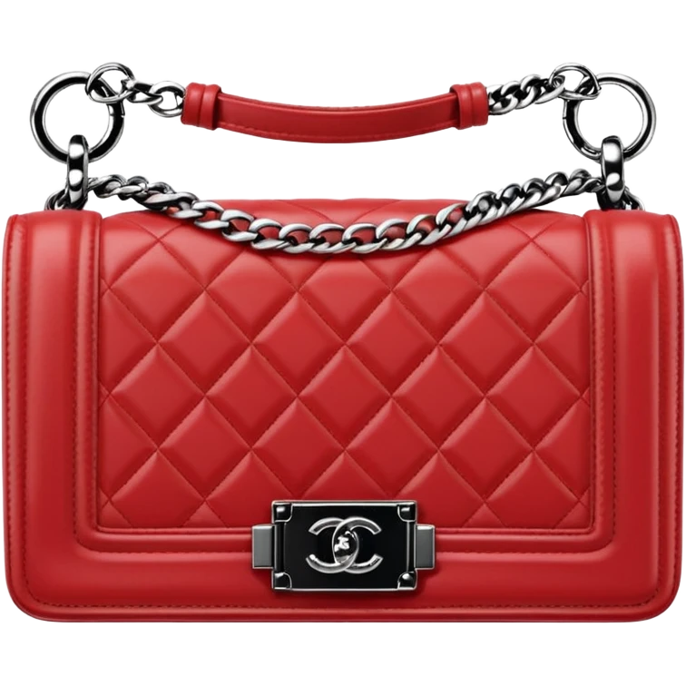 chanel le boy light red emoji