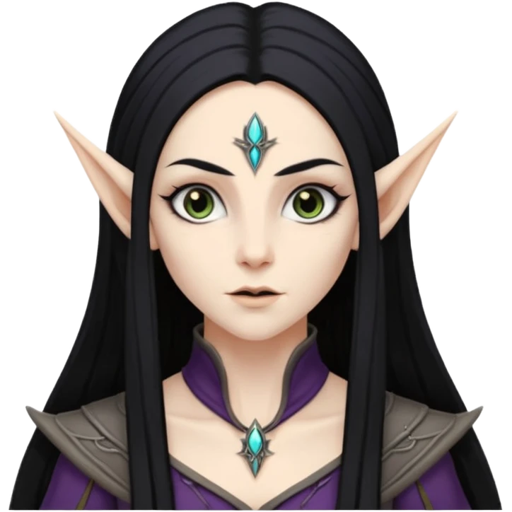 Dark elf emoji