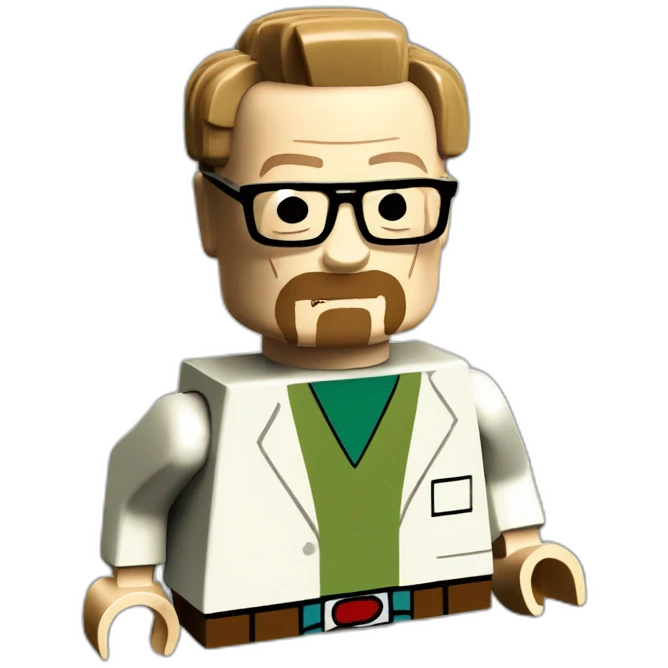 Walter white in lego emoji