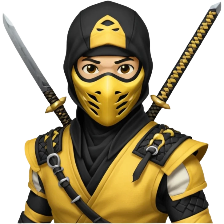 mortal kombat scorpion emoji