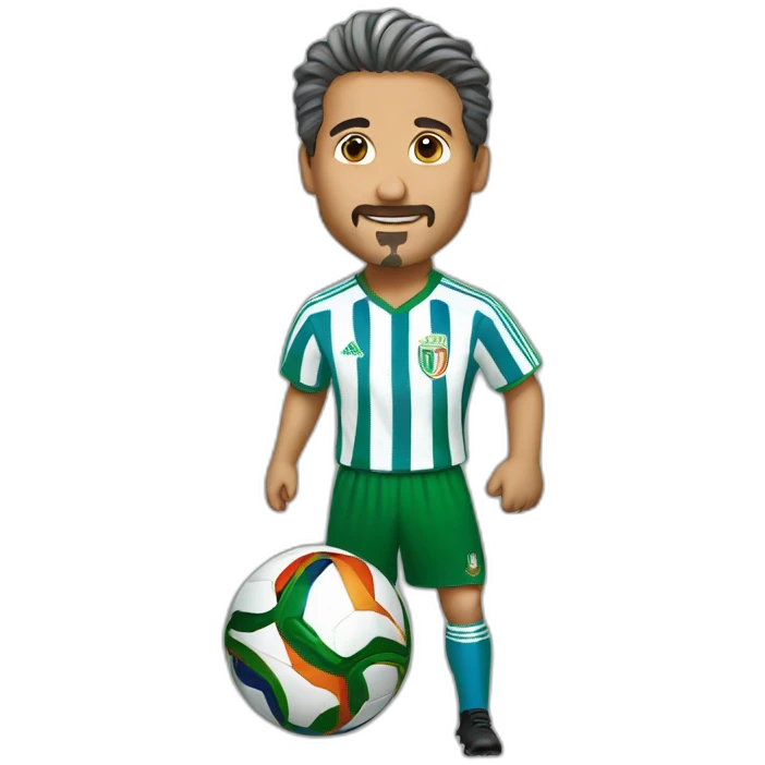 Baggio with world cup emoji