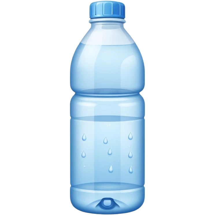 bottles of water emoji
