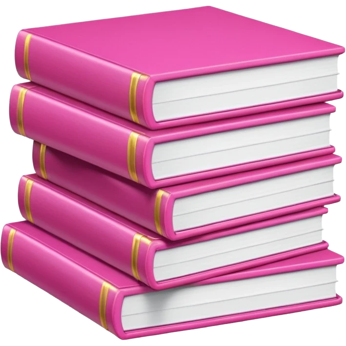 stack of pink book



















 emoji