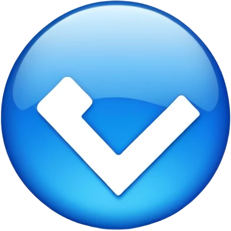 Made a emoji instagram Blu tick  emoji