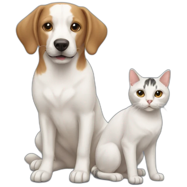 Mixed Dog and Cat emoji