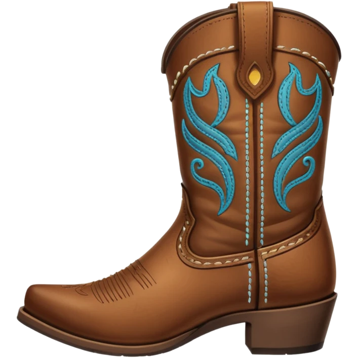 Cowboy boots emoji