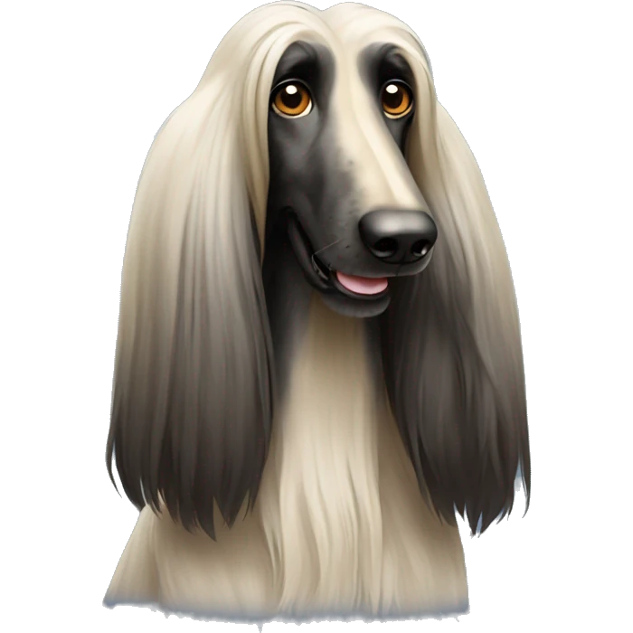 Afghan Hound emoji