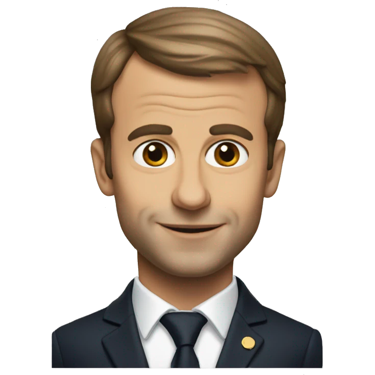 Emanuel Macron emoji
