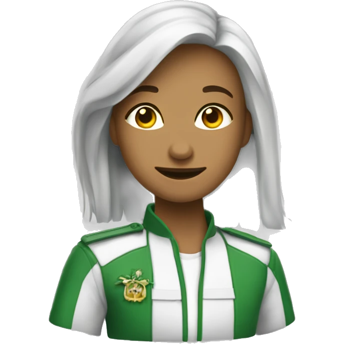 девушка блондика с зелеными глазами и поцелуй emoji