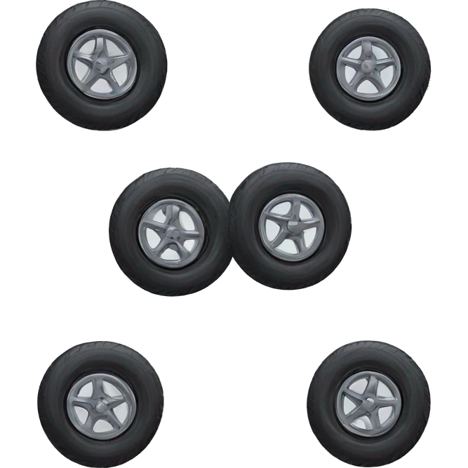 car tires spinning  emoji
