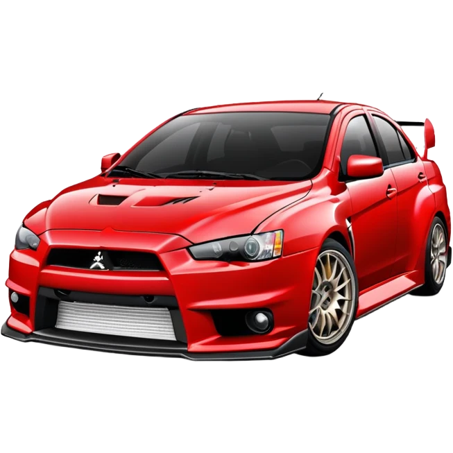 Mitsubishi lancer evo x  emoji